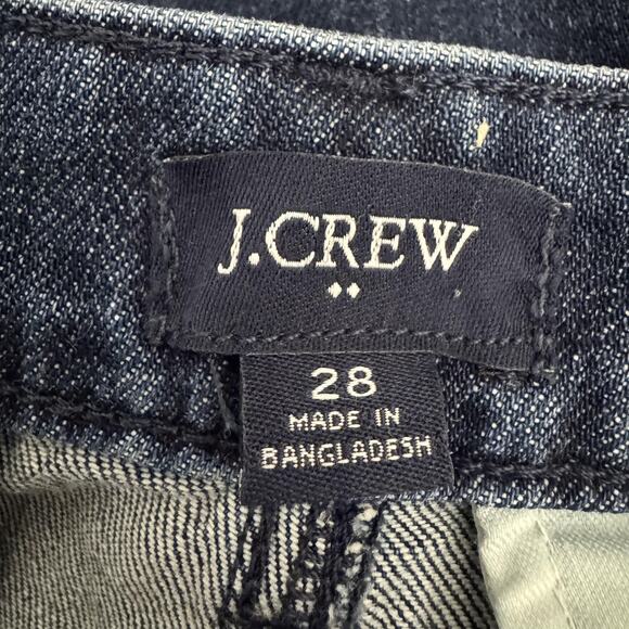 J Crew Jeans Womens 28 Blue Pleated Wide Leg Denim Pants High Rise Trouser - Picture 4 of 11